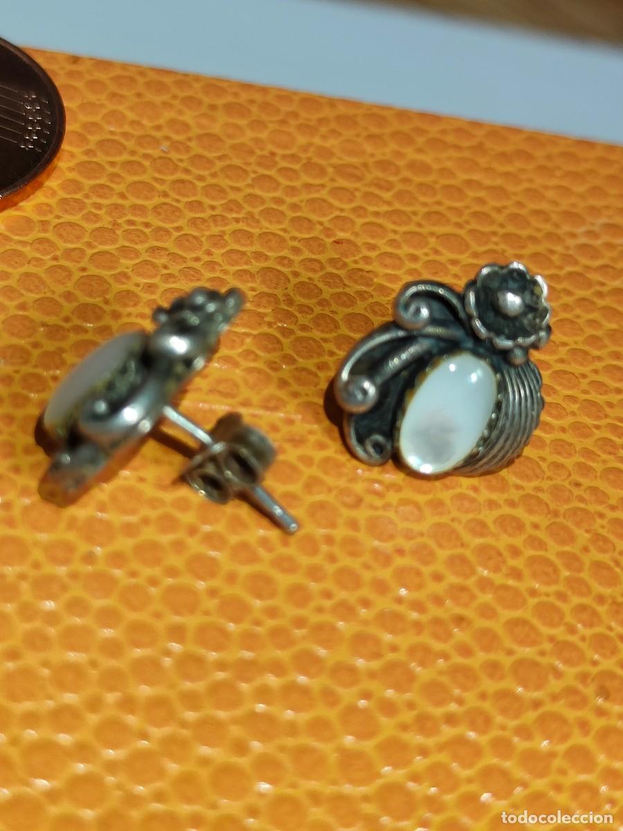 Joyeria: Pendientes art deco en plata,a&ntilde;os 20 - Foto 2