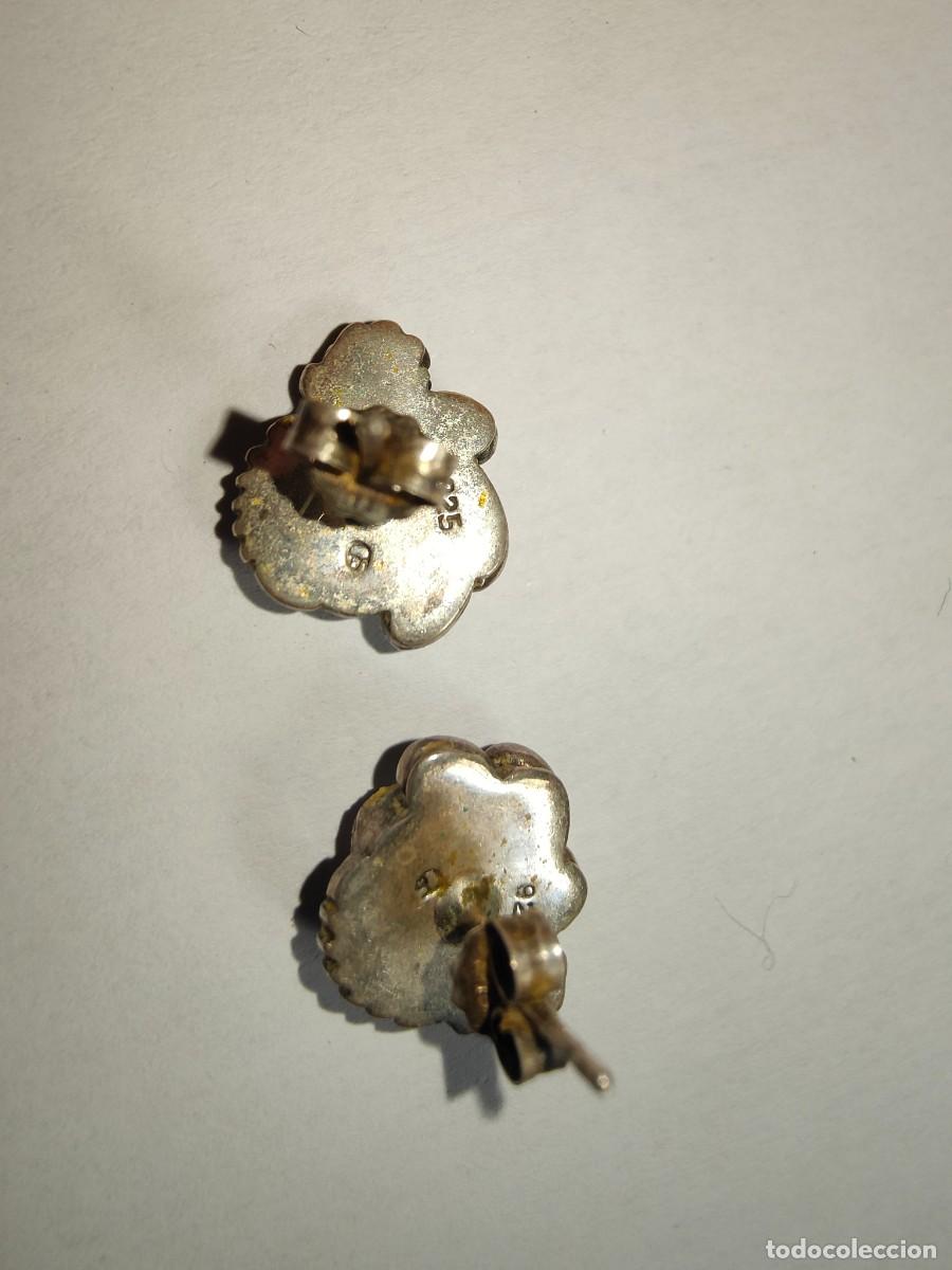 Joyeria: Pendientes art deco en plata,a&ntilde;os 20 - Foto 3
