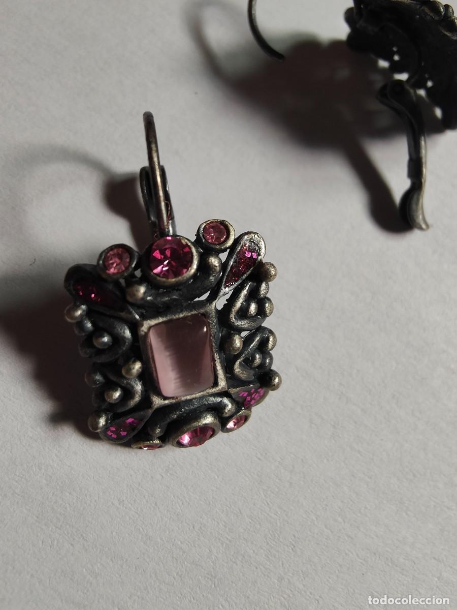 Joyeria: Pendientes Art deco, plata - Foto 2
