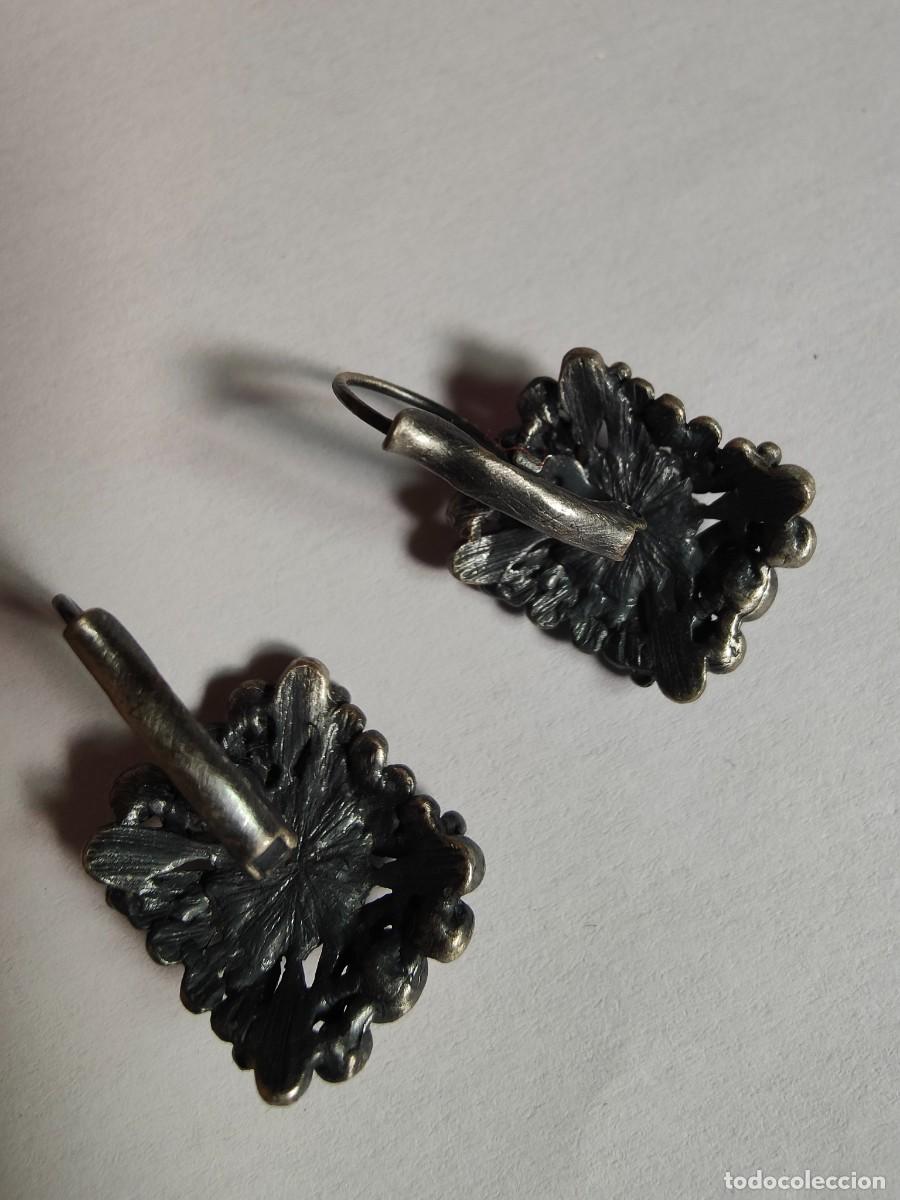 Joyeria: Pendientes Art deco, plata - Foto 5