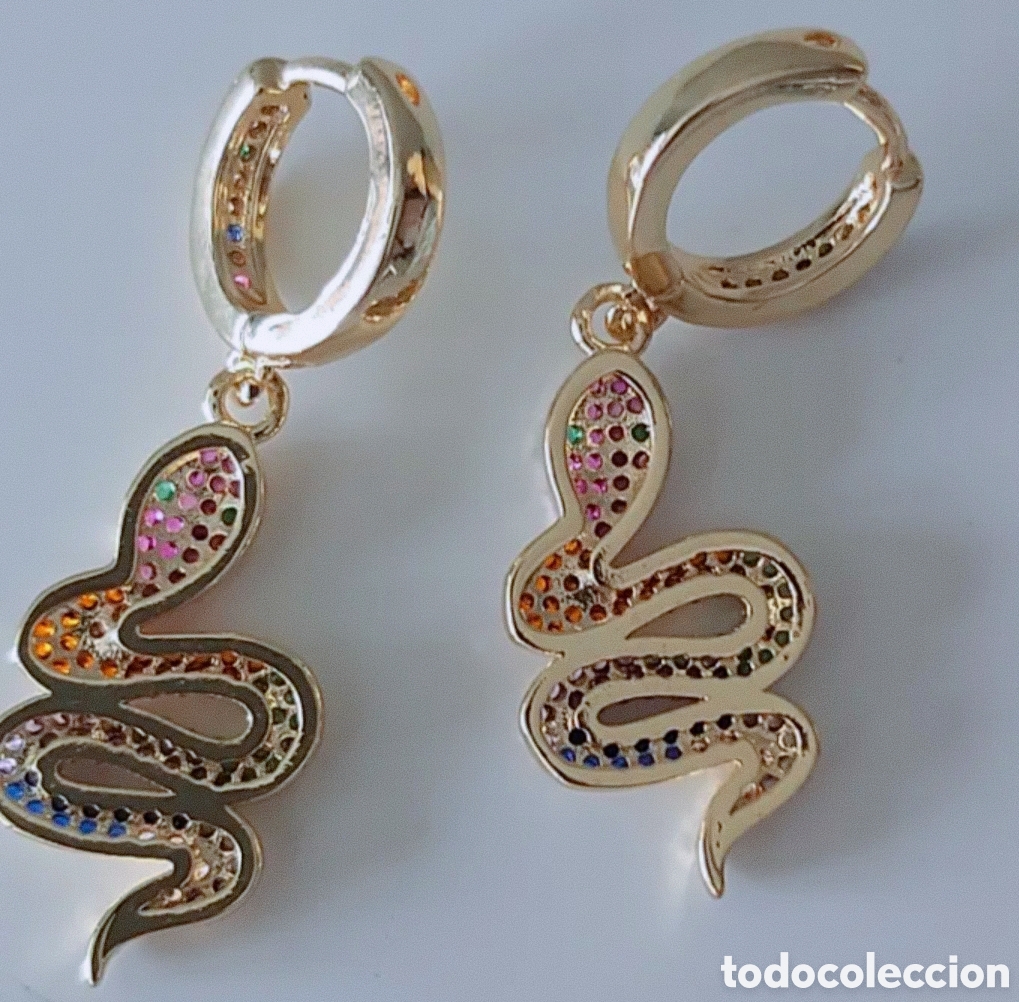 Joyeria: PRECIOSOS PENDIENTES EN FORMA DE SERPIENTE. REF S6 EOS PENDIENTES 240625 - Foto 4