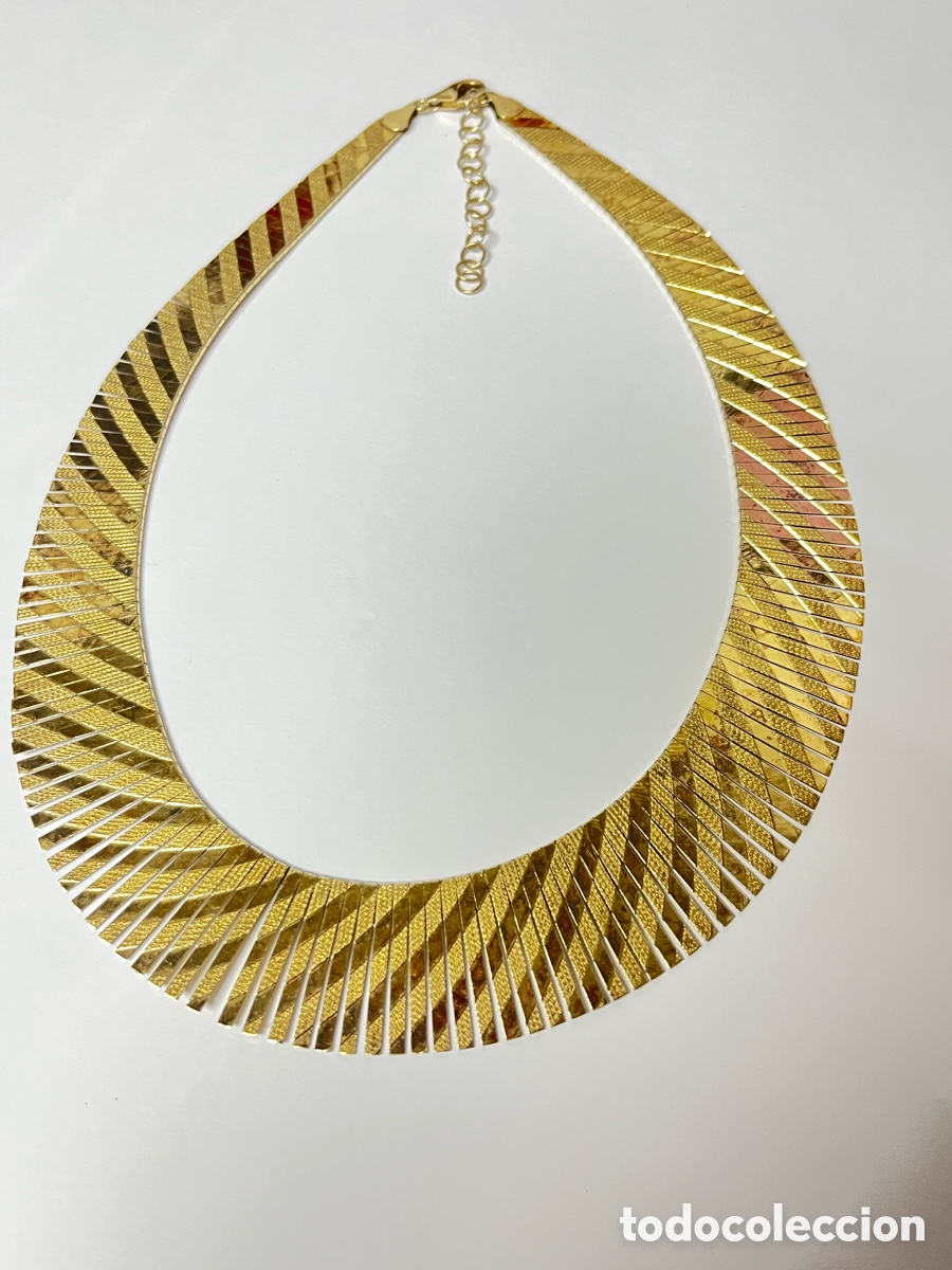 Joyeria: Collar de plata chapado oro /COLL15 - Foto 1