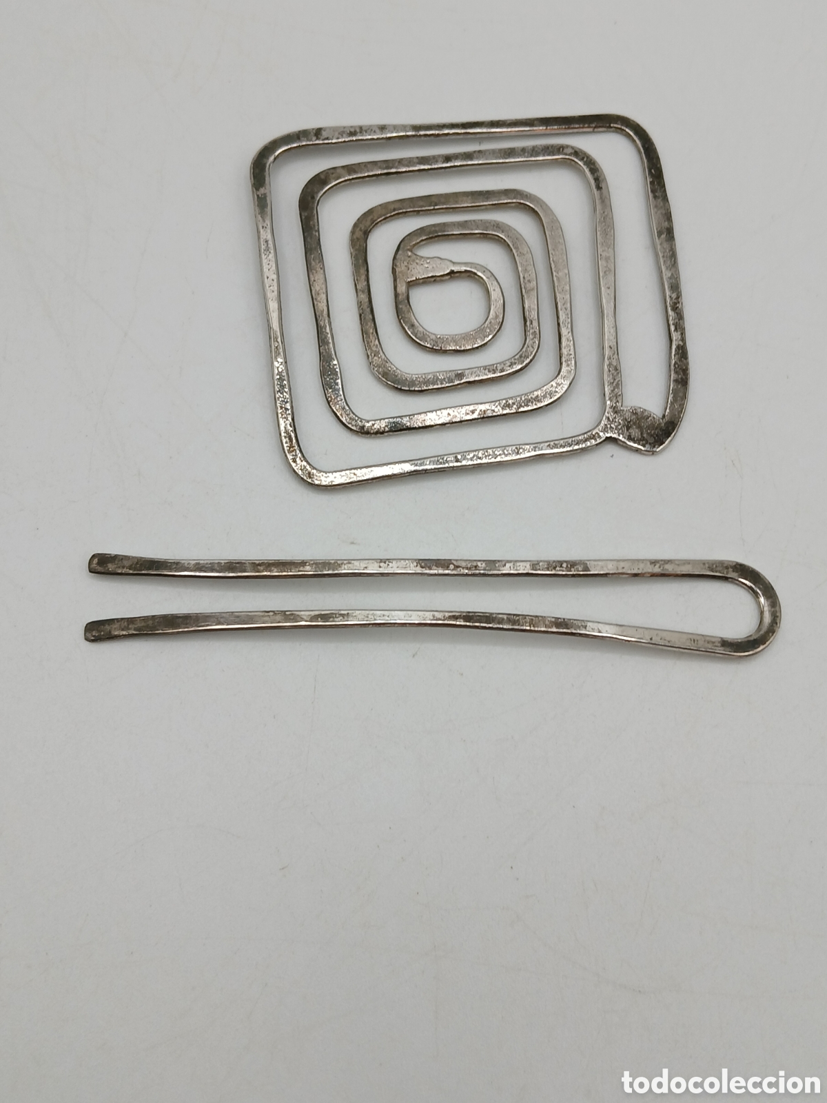 Joyeria: Pasador pelo metal plateado - Foto 2