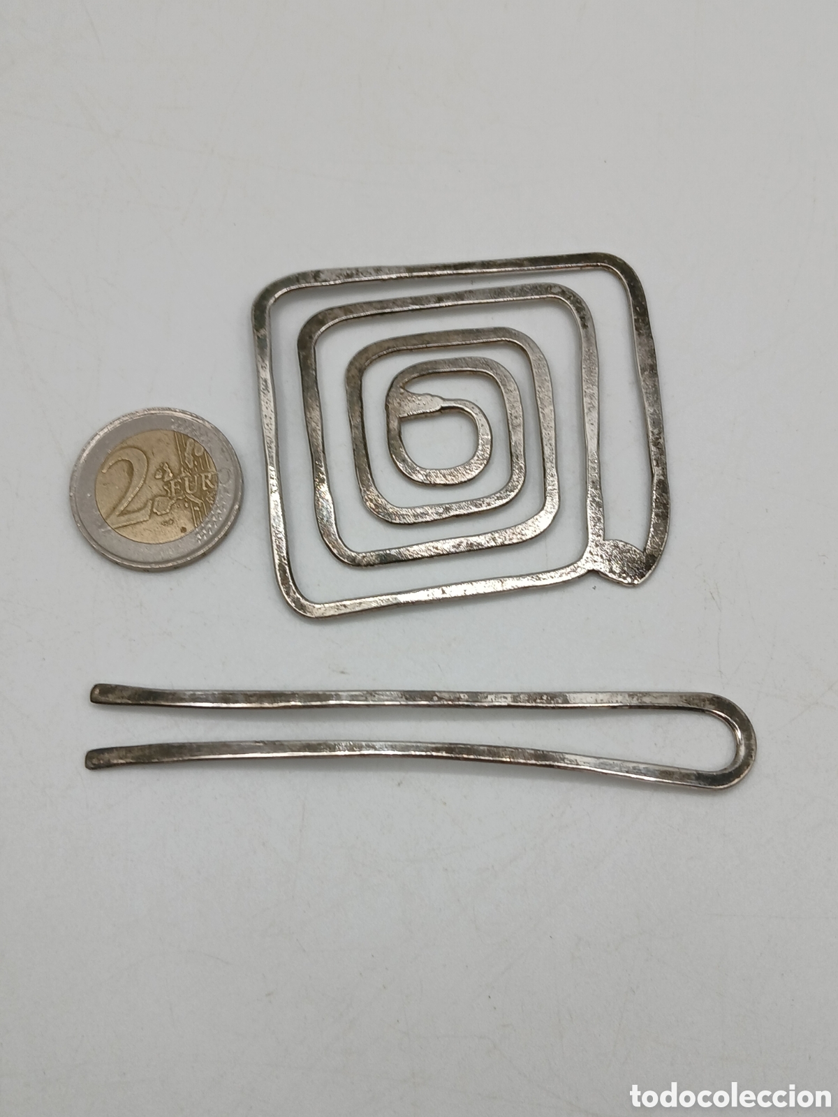 Joyeria: Pasador pelo metal plateado - Foto 3