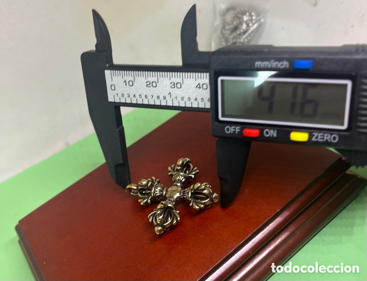 Joyeria: CRUZ DE VARAS TIBETANAS DE BRONCE - Foto 4