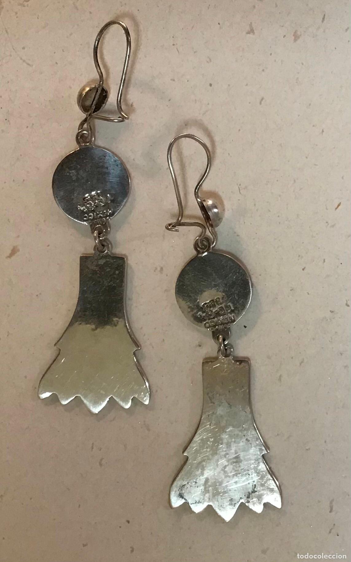 Joyeria: PENDIENTES PLATA Y ESMALTE - Foto 3