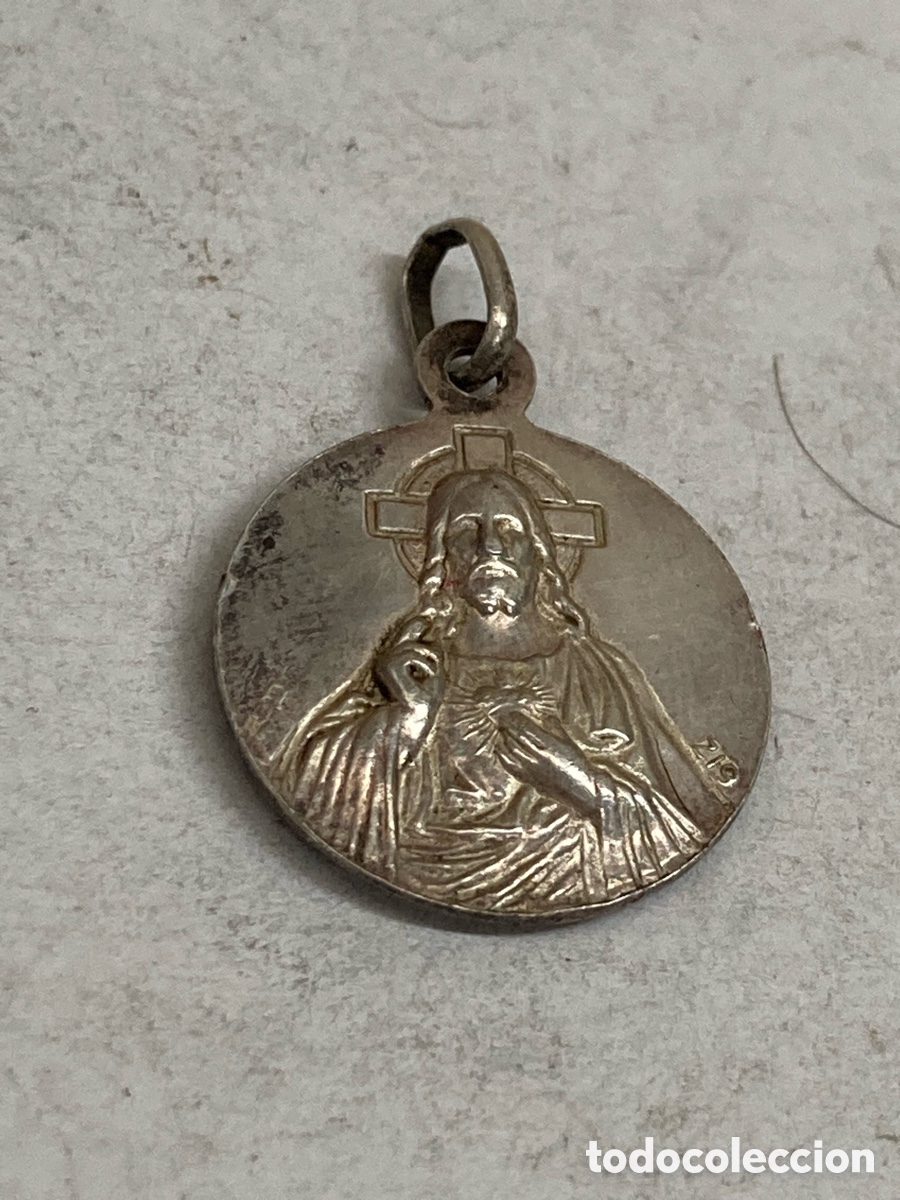 Joyeria: Medalla de plata religiosa C340 - Foto 1