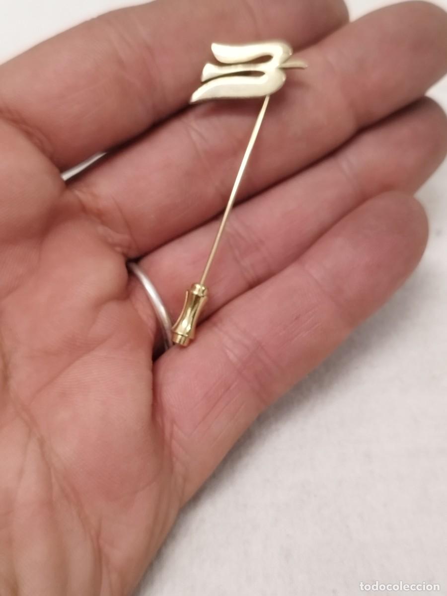 Joyeria: Antigua aguja marcada, sterling. - Foto 1