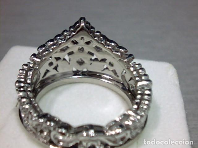 Joyeria: anillo princesa oro 18 kts y diamantes - Foto 6
