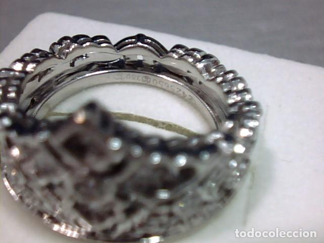Joyeria: anillo princesa oro 18 kts y diamantes - Foto 7