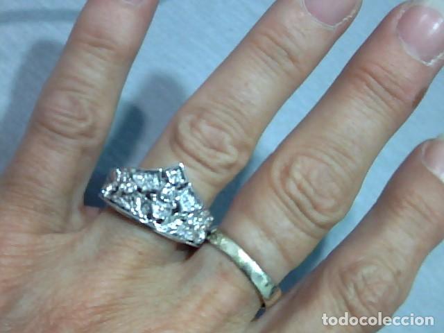 Joyeria: anillo princesa oro 18 kts y diamantes - Foto 8