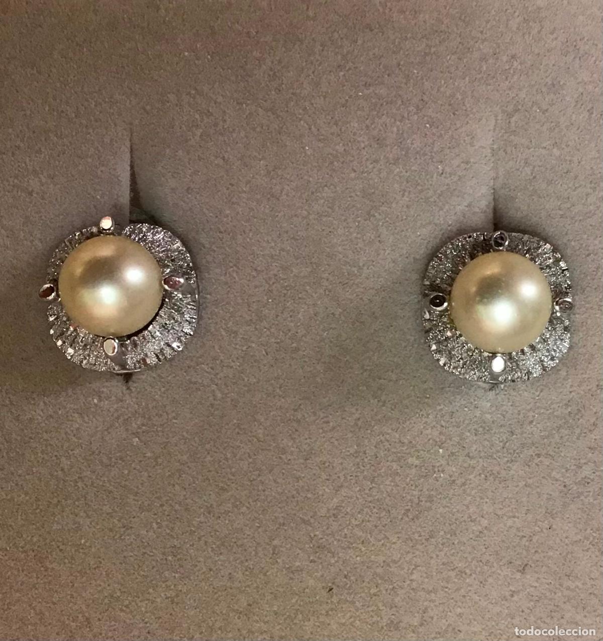 Joyeria: PENDIENTES DE PLATA Y PERLA - Foto 1