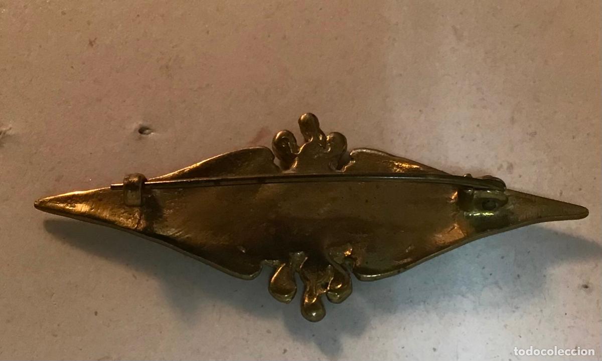 Joyeria: BROCHE DORADO Y ESMALTE - Foto 2
