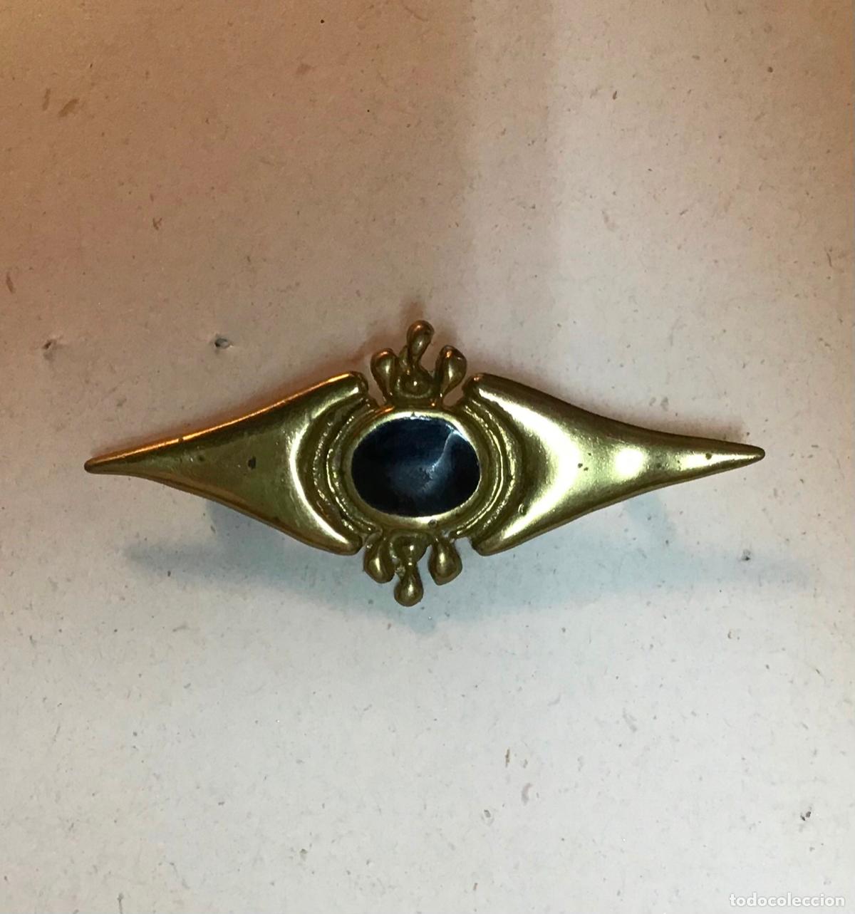 Joyeria: BROCHE DORADO Y ESMALTE - Foto 1