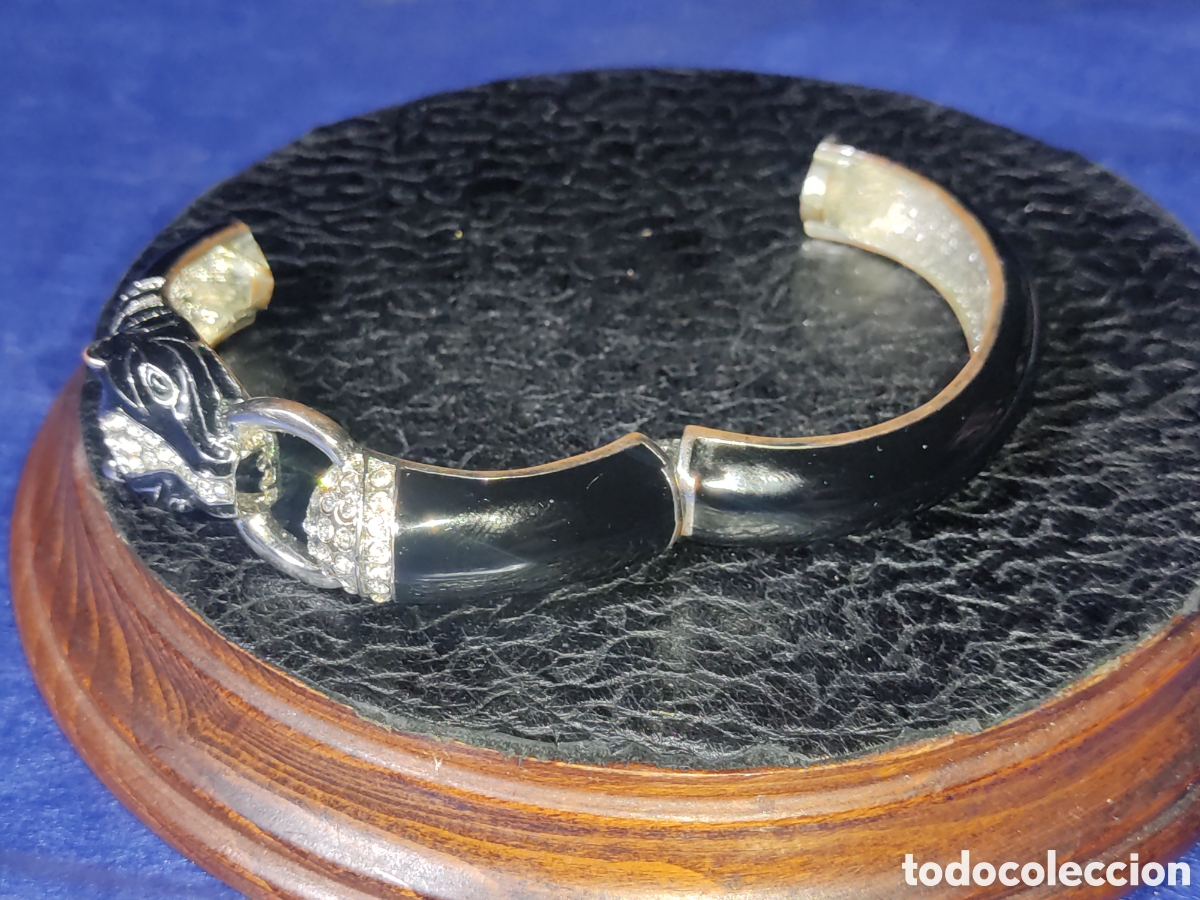Joyeria: Pulsera pantera o drag&oacute;n esmaltado,cierre de iman. - Foto 5