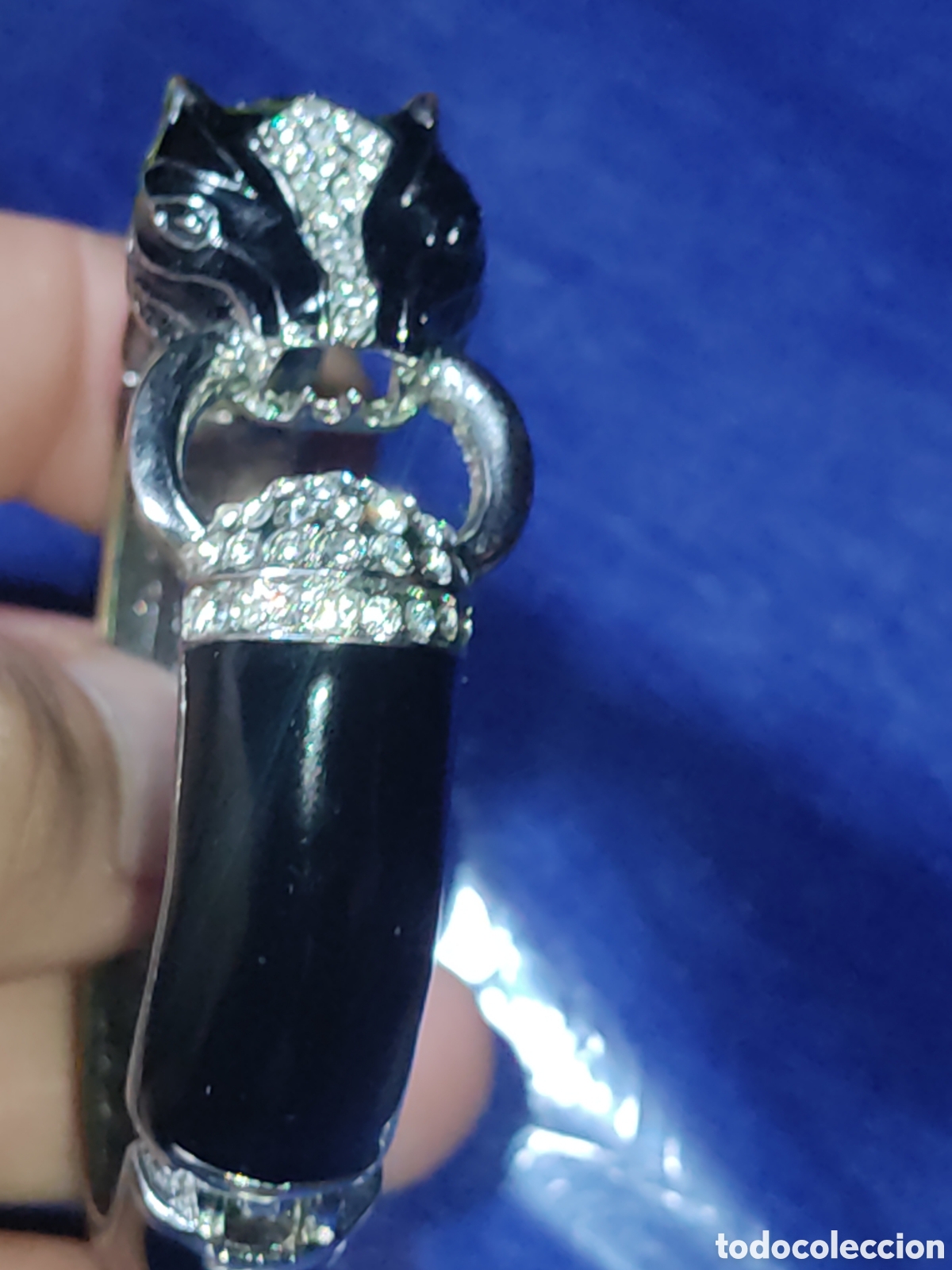 Joyeria: Pulsera pantera o drag&oacute;n esmaltado,cierre de iman. - Foto 7