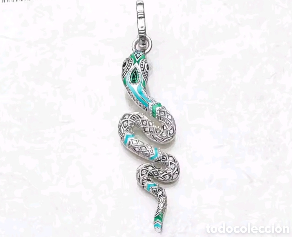 Joyeria: PRECIOSO COLGANTE EN FORMA DE SERPIENTE. REF S4 EOS COLGANTES - Foto 1
