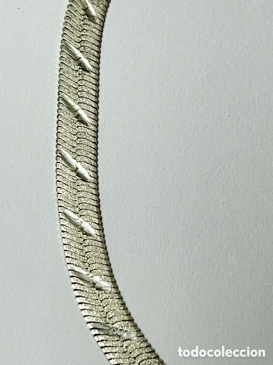 Joyeria: Cadena de plata eslabones serpiente -45cm /CA320-1 - Foto 3