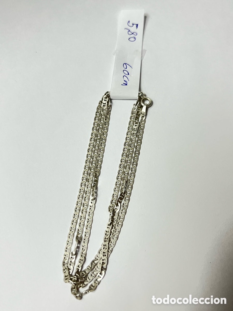 Joyeria: Cadena de plata - eslabones tipo ancla -60cm /CA320-2 - Foto 4