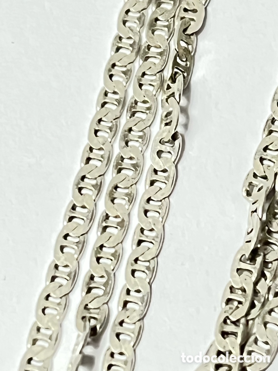 Joyeria: Cadena de plata - eslabones tipo ancla -60cm /CA320-2 - Foto 5