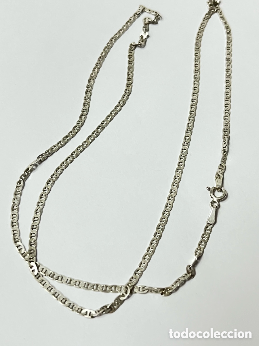 Joyeria: Cadena de plata - eslabones tipo ancla -60cm /CA320-2 - Foto 1