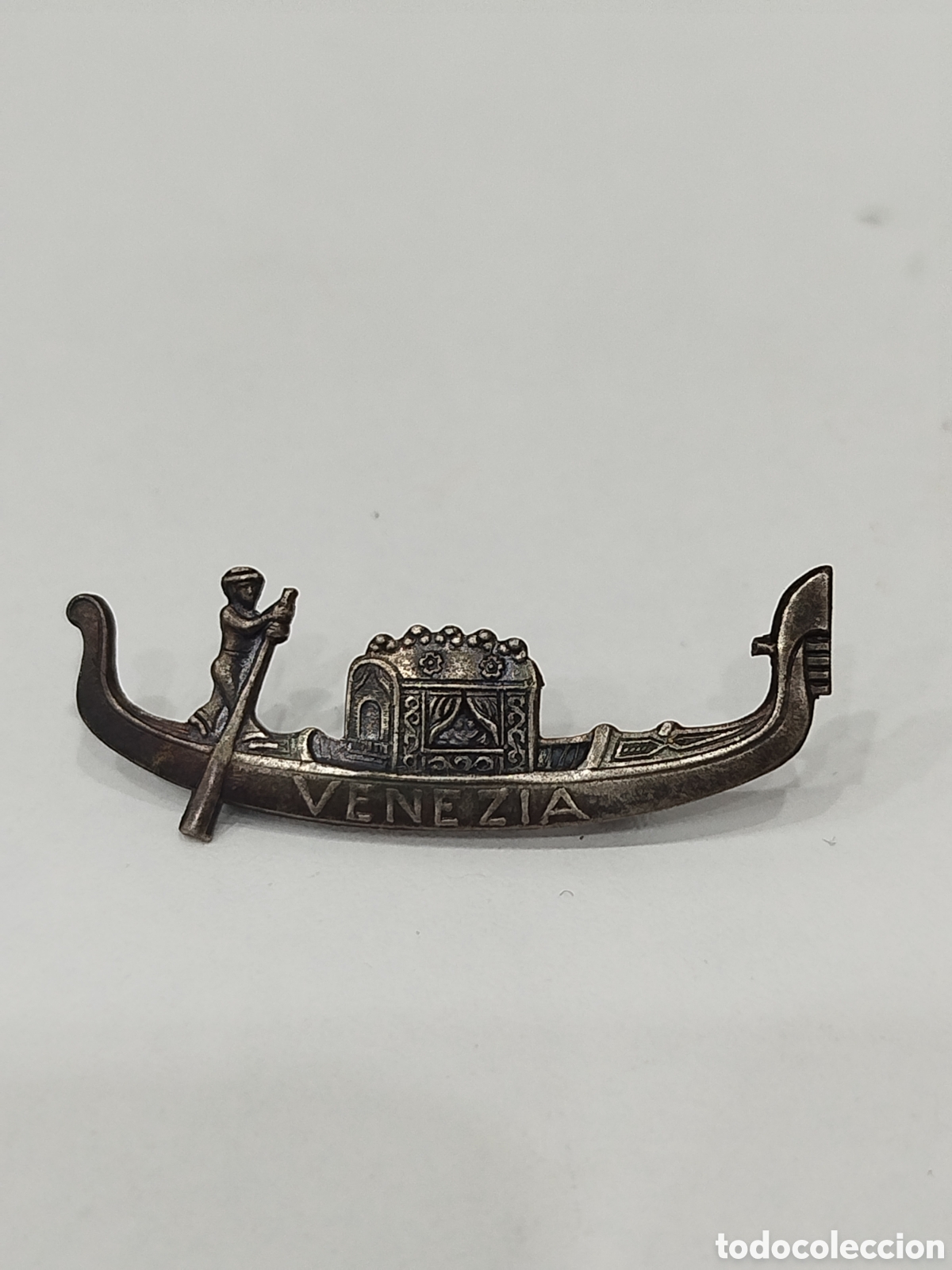 Joyeria: Broche antiguo g&oacute;ndola de Venezia - Foto 1
