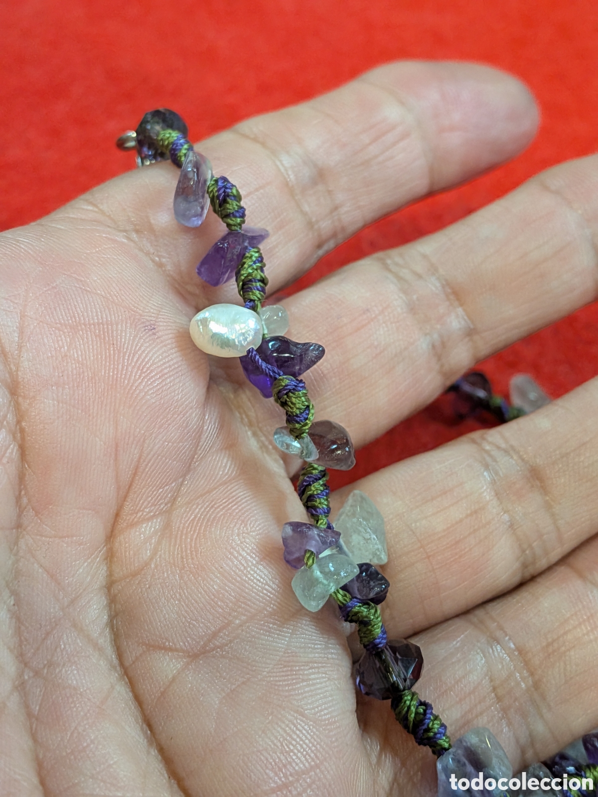 Joyeria: Collar de piedras vitange. REF-7639 - Foto 5