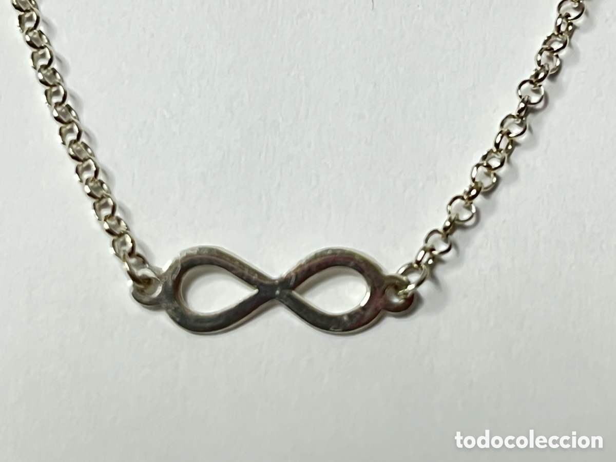 Joyeria: Gargantilla de plata con infinito -Cc170 - Foto 3