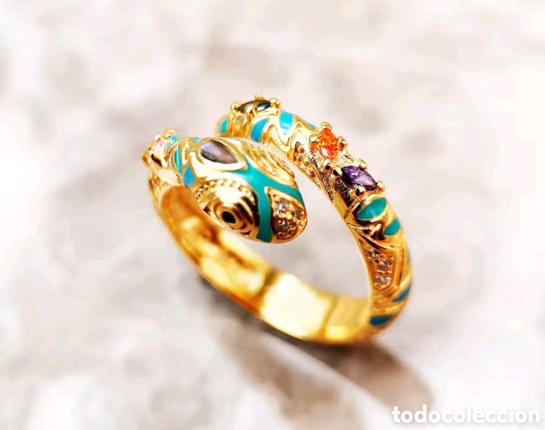 Joyeria: FANT&Aacute;STICO ANILLO DE DISE&Ntilde;O EN FORMA DE SERPIENTE. REF S5 EOS ANILLOS 240624 - Foto 2