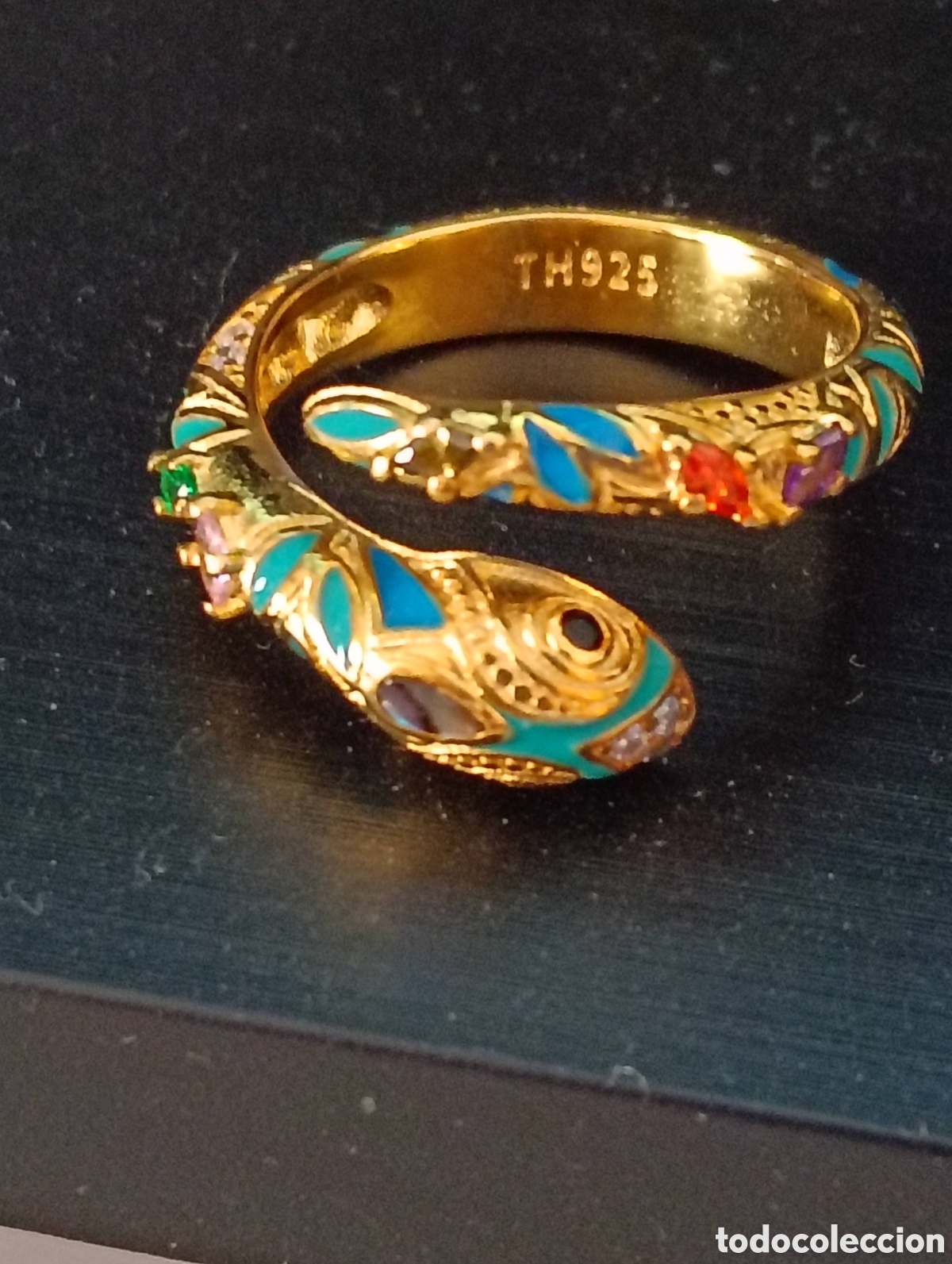Joyeria: FANT&Aacute;STICO ANILLO DE DISE&Ntilde;O EN FORMA DE SERPIENTE. REF S5 EOS ANILLOS 240624 - Foto 3