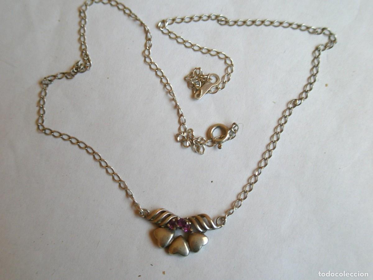 Joyeria: Collar gargantilla de plata de 1 Ley. 45 cm - Foto 3