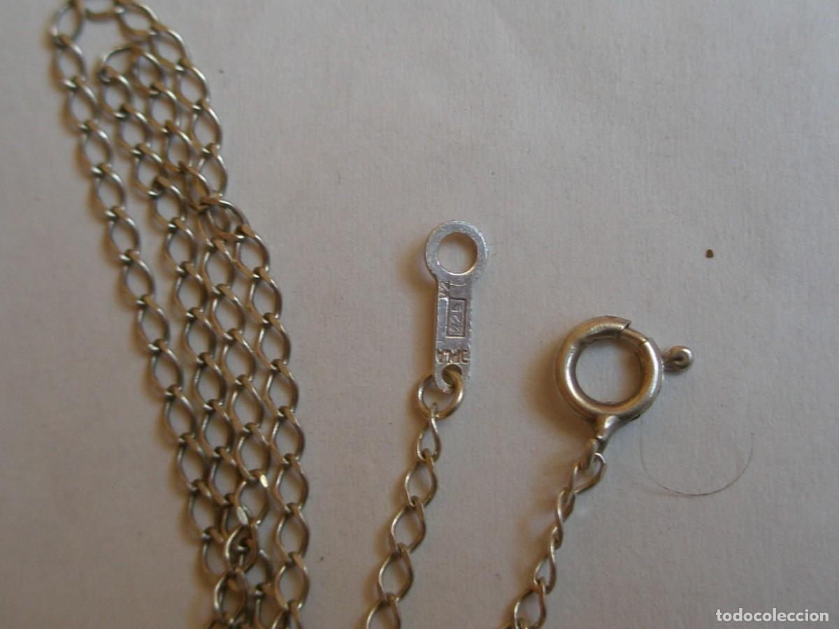 Joyeria: Collar gargantilla de plata de 1 Ley. 45 cm - Foto 7