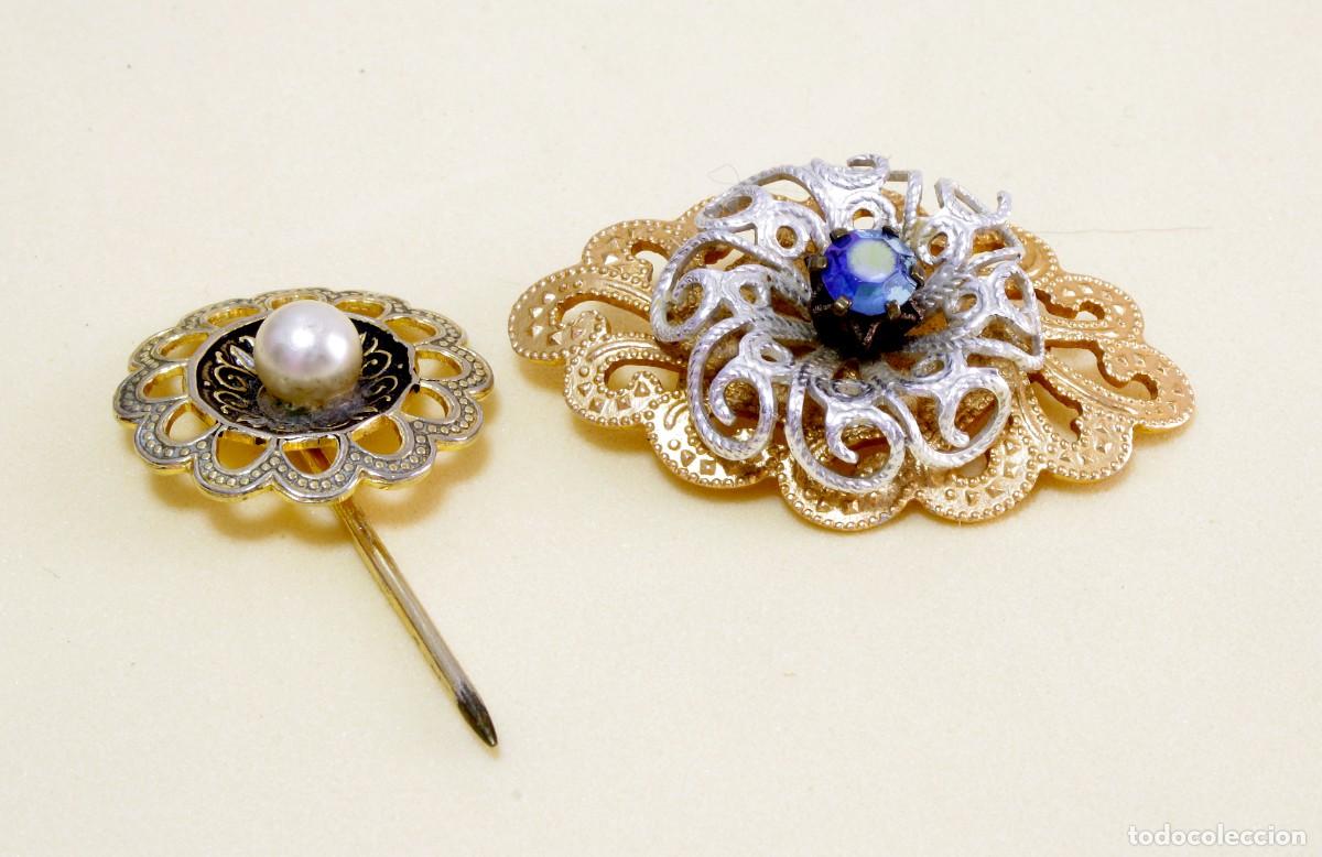 Joyeria: LOTE DE ALFILER Y BROCHE, VINTAGE - Foto 1