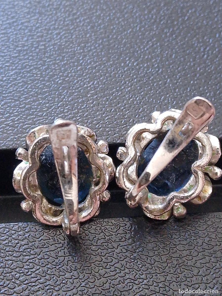 Joyeria: Antiguo pendiente con piedra - Foto 2