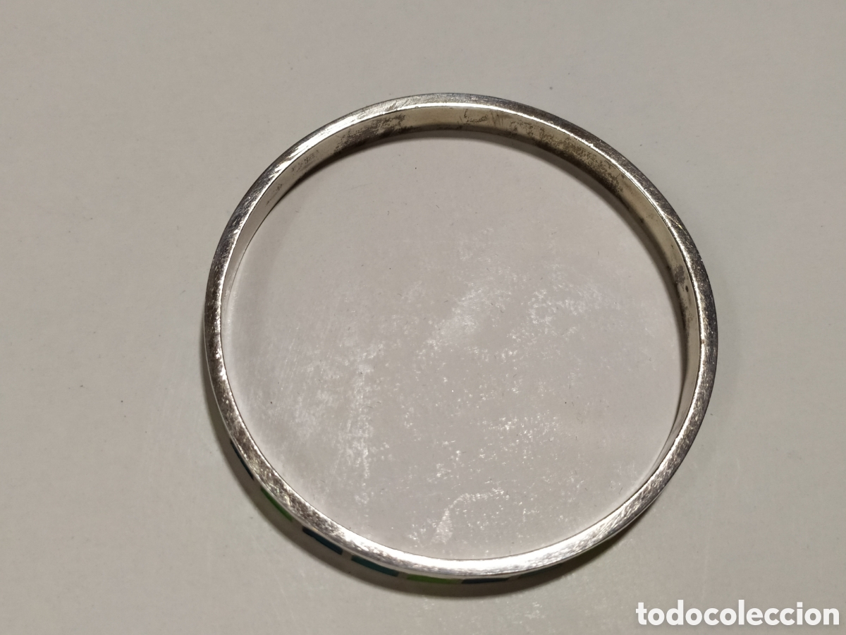 Joyeria: Pulsera de plata y esmalte. Plata 925 - Foto 4
