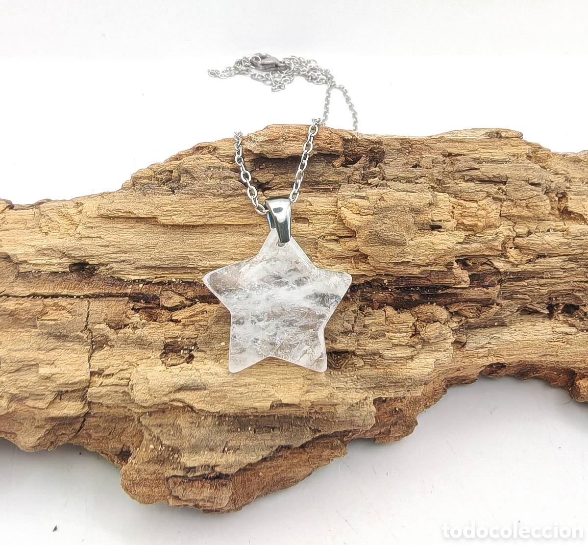 Joyeria: Collar Estrella de Cuarzo Cristal - Foto 1