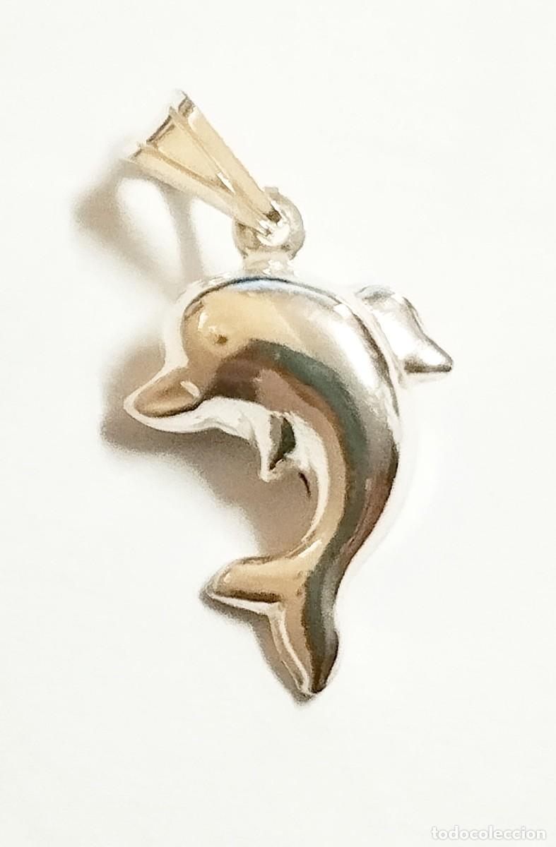 Joyeria: Colgante delf&iacute;n, Plata Ley - Foto 1
