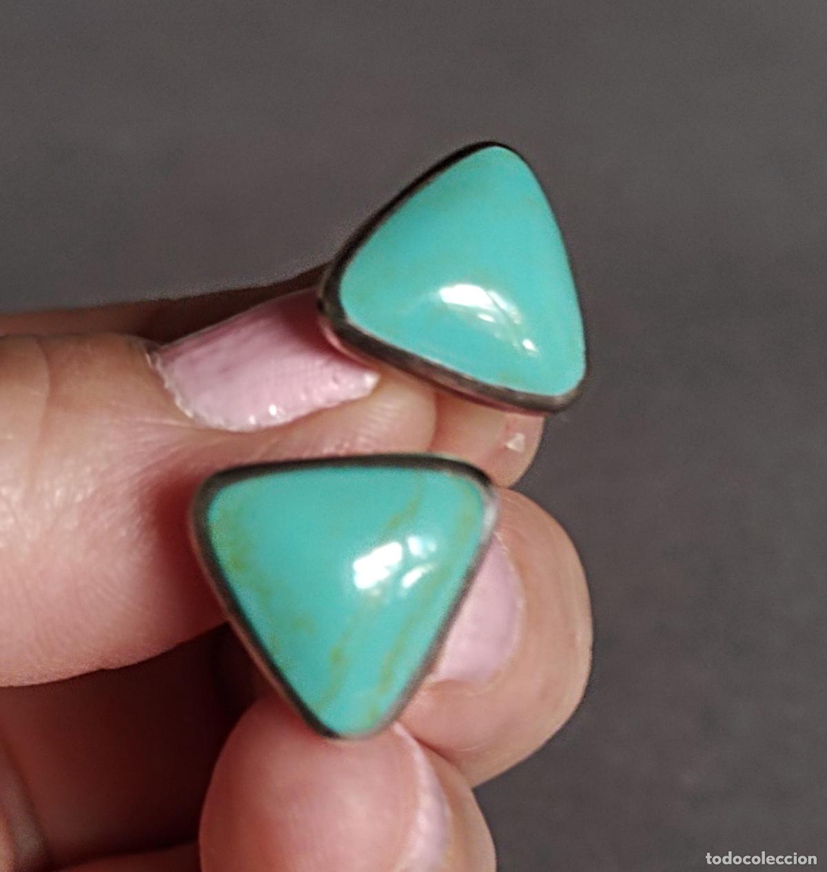 Joyeria: Pendientes de plata de ley contrastada, cierre de presi&oacute;n. - Foto 5