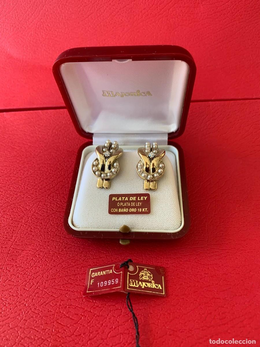 Joyeria: Pendientes con perlas Majoricas - Foto 8