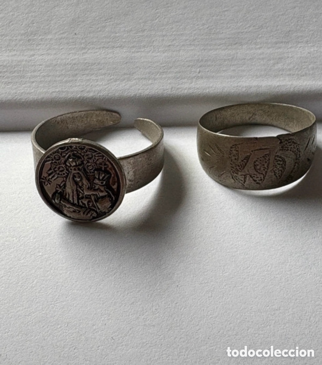 Joyeria: Lote de 4 anillos de mujer 17-18mm (A21) - Foto 2