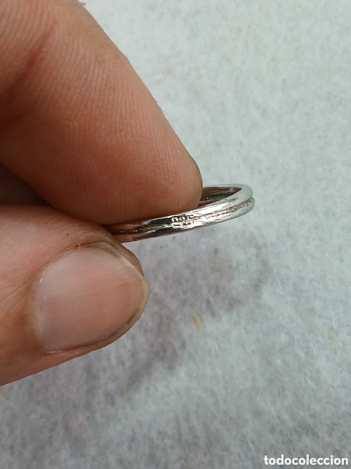 Joyeria: Anillo plata de ley con circonita. (L54) - Foto 3
