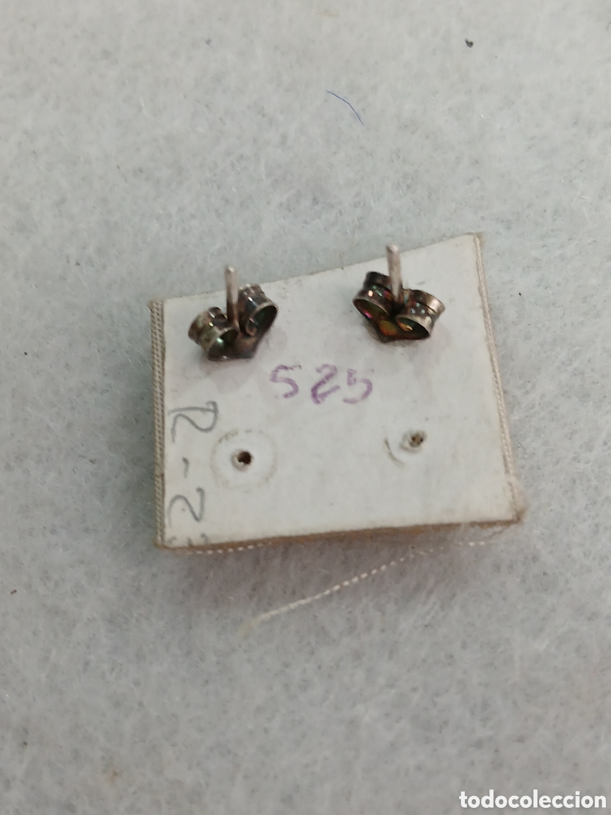 Joyeria: Pareja de pendientes plata de ley. (L54) - Foto 3