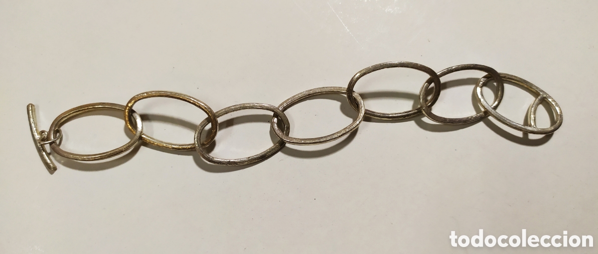 Joyeria: Pulsera de Plata Tous. Eslabones anchos. 925 - Foto 1