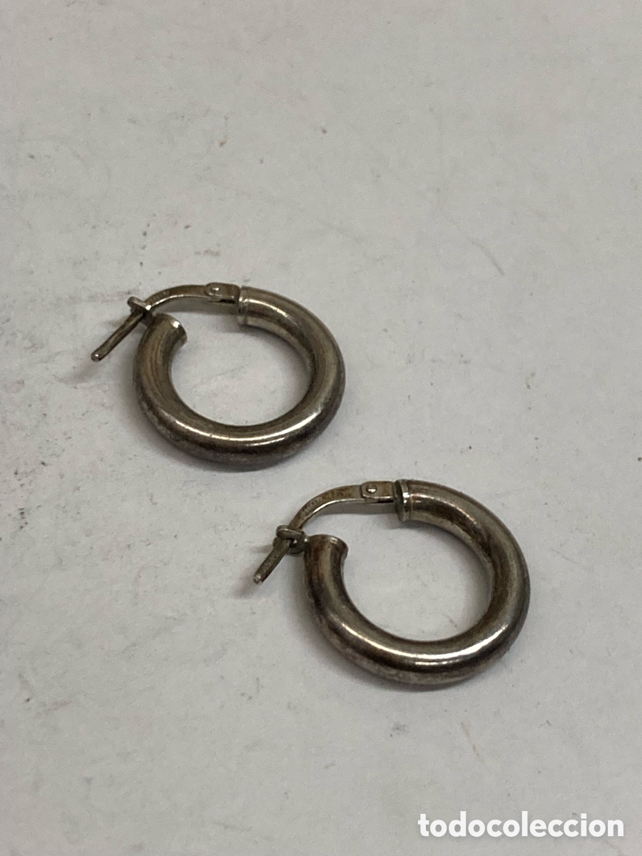 Joyeria: Pendientes de plata P279 - Foto 1