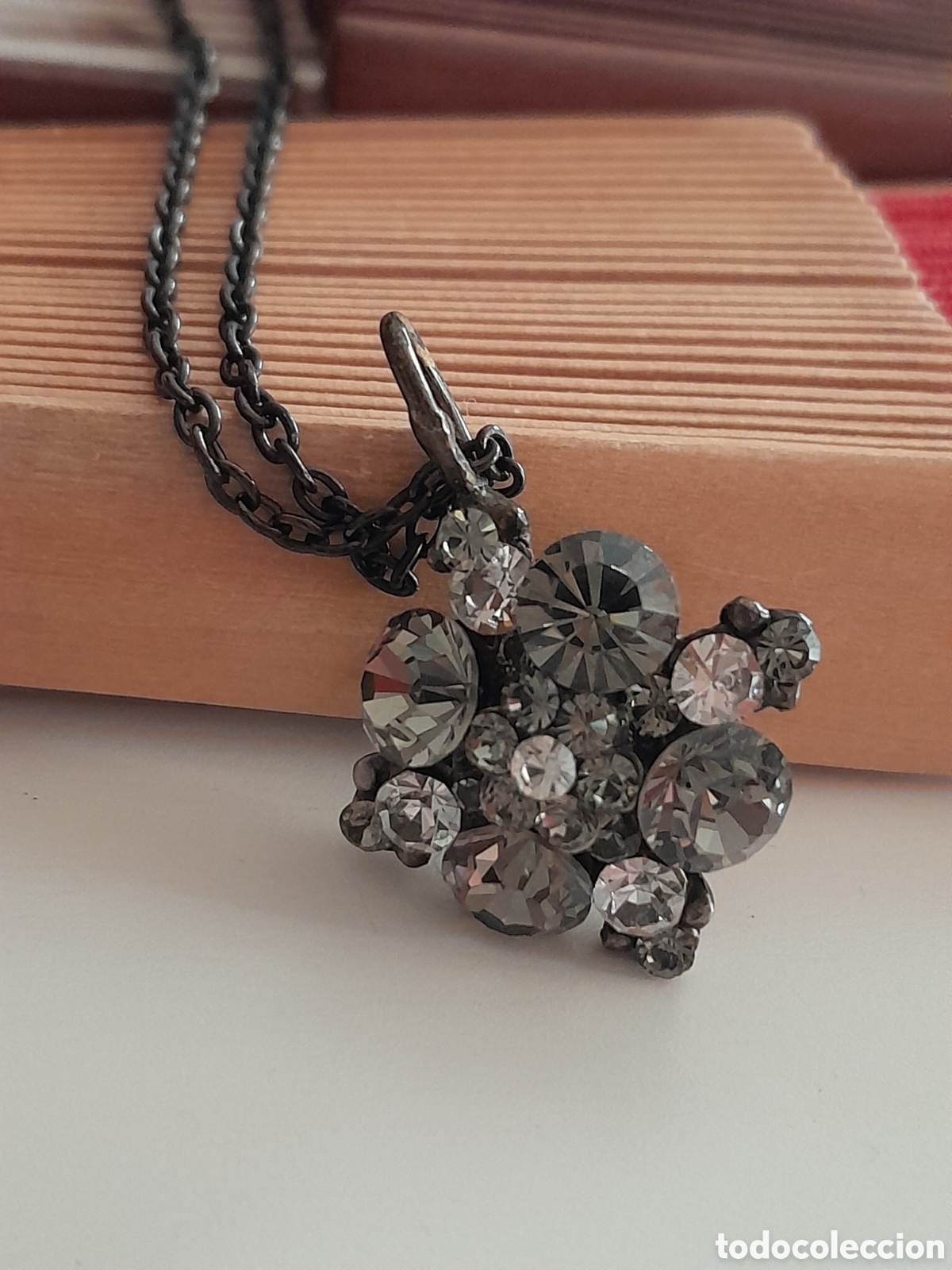 Joyeria: GARGANTILLA DE CRISTAL DE SEAROVSKI GRIS - Foto 3