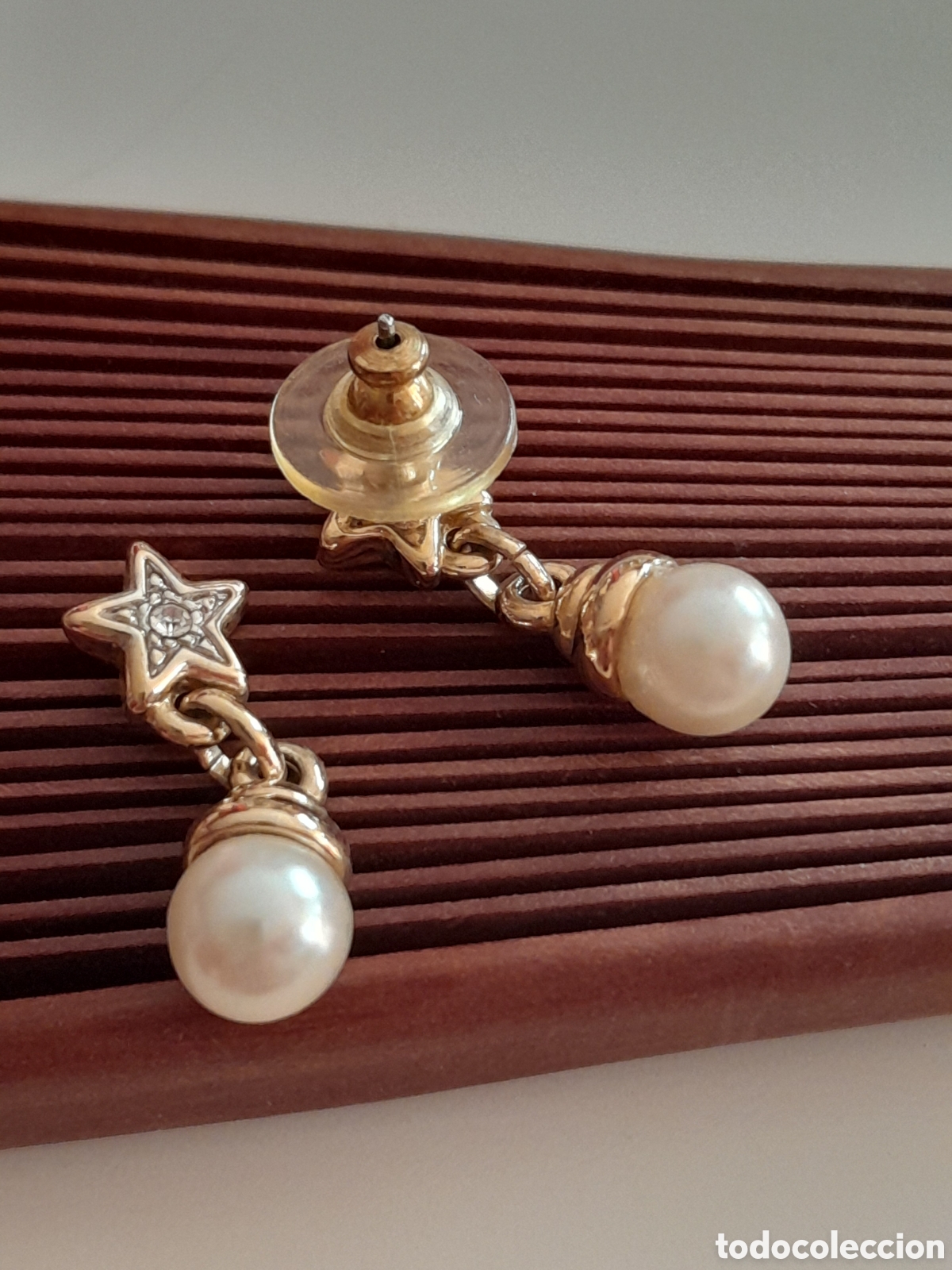 Joyeria: PENDIENTES DE PERLA Y CRISTAL - Foto 4