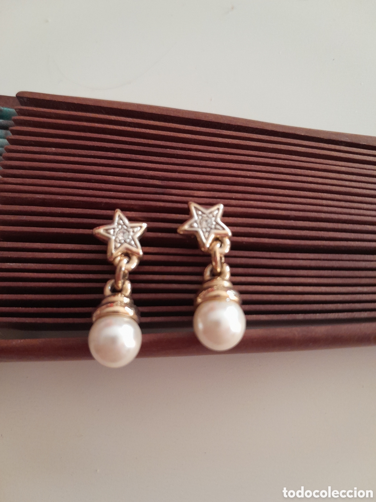 Joyeria: PENDIENTES DE PERLA Y CRISTAL - Foto 5