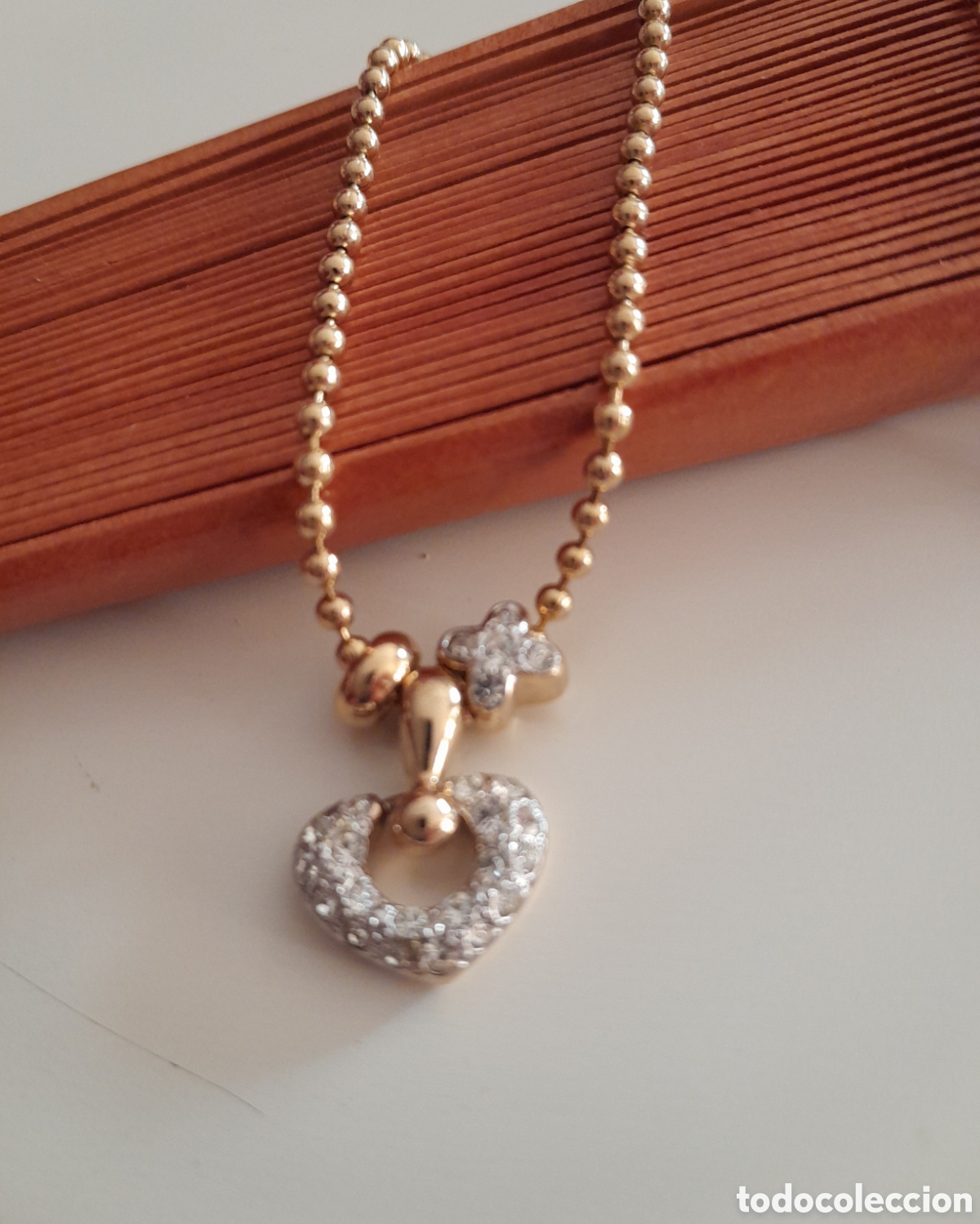 Joyeria: GARGANTILLA DE CRISTAL CORAZON - Foto 2