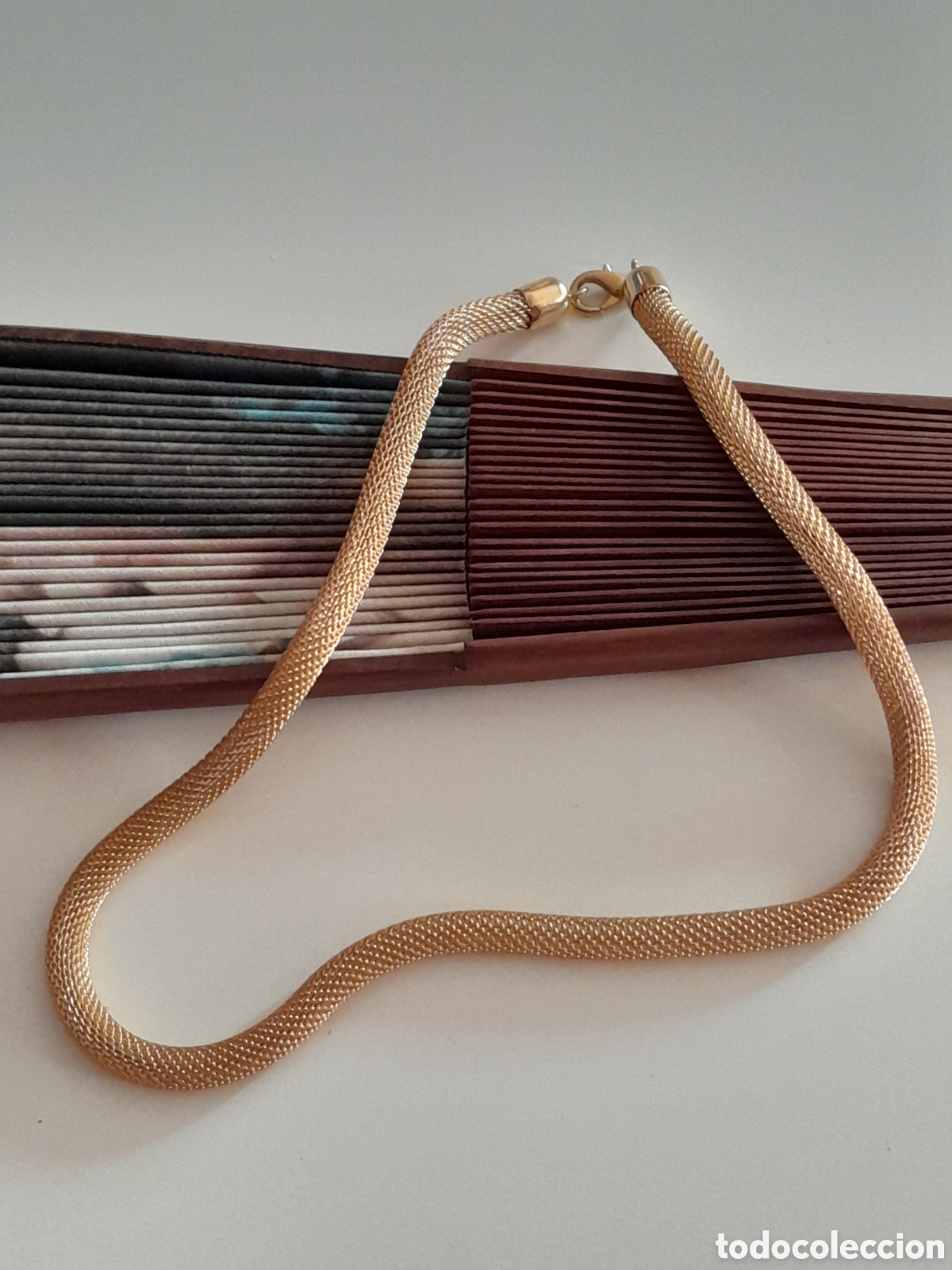 Joyeria: GARGANTILLA CORDON CHAPADO EN OGO - Foto 3