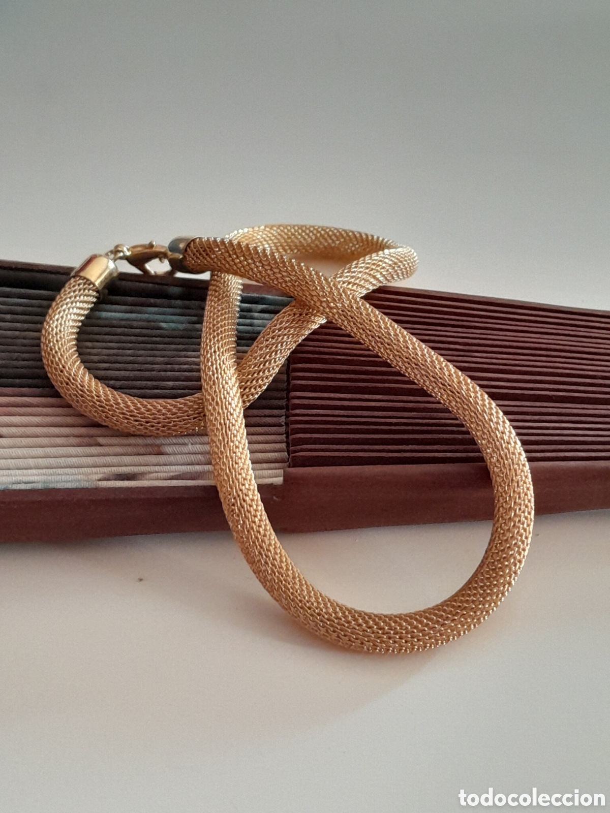Joyeria: GARGANTILLA CORDON CHAPADO EN OGO - Foto 2